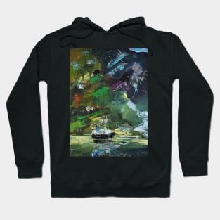 Abstract Landscape Cruise 178 Hoodie